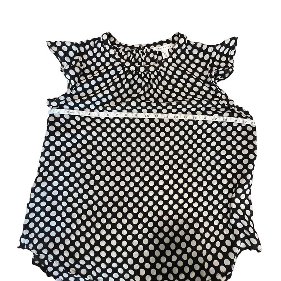Popsugar Polka Dot Tank, Size XL - Picture 5 of 7
